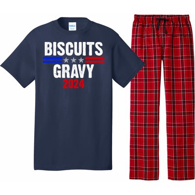 Biscuits Gravy 2024 Presidential Election Food Breakfast Pajama Set