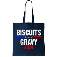 Biscuits Gravy 2024 Presidential Election Food Breakfast Tote Bag