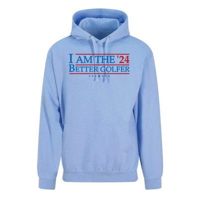 Better Golfer 2024 Election Campaign Political Golf Player Unisex Surf Hoodie