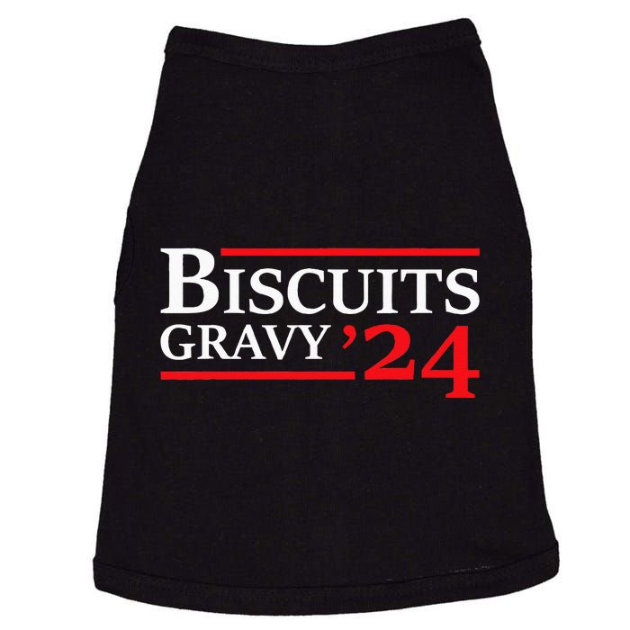 Biscuits Gravy 2024 Presidential Election Food Breakfast Doggie Tank