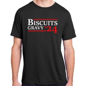 Biscuits Gravy 2024 Presidential Election Food Breakfast Adult ChromaSoft Performance T-Shirt