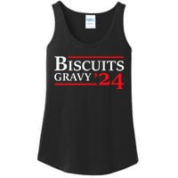 Biscuits Gravy 2024 Presidential Election Food Breakfast Ladies Essential Tank