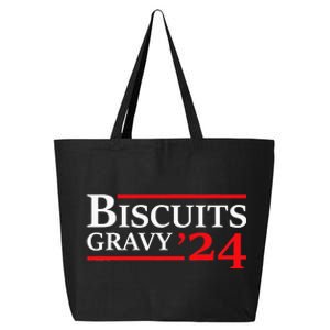 Biscuits Gravy 2024 Presidential Election Food Breakfast 25L Jumbo Tote