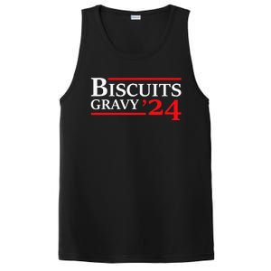 Biscuits Gravy 2024 Presidential Election Food Breakfast PosiCharge Competitor Tank