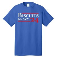 Biscuits Gravy 2024 Presidential Election Food Breakfast Tall T-Shirt