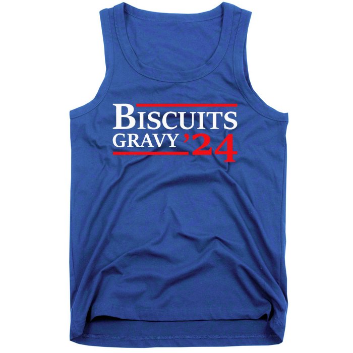 Biscuits Gravy 2024 Presidential Election Food Breakfast Tank Top