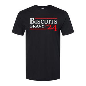 Biscuits Gravy 2024 Presidential Election Food Breakfast Softstyle CVC T-Shirt