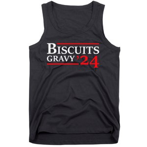 Biscuits Gravy 2024 Presidential Election Food Breakfast Tank Top