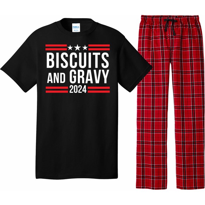 Biscuits & Gravy 2024 Foodie Southern Breakfast Food Lover Breakfast Lovers Pajama Set