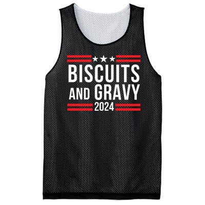 Biscuits & Gravy 2024 Foodie Southern Breakfast Food Lover Breakfast Lovers Mesh Reversible Basketball Jersey Tank