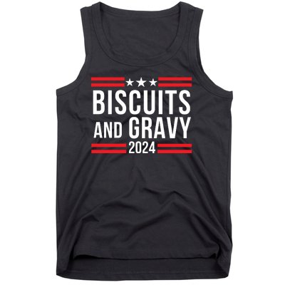 Biscuits & Gravy 2024 Foodie Southern Breakfast Food Lover Breakfast Lovers Tank Top