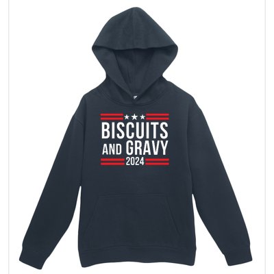 Biscuits & Gravy 2024 Foodie Southern Breakfast Food Lover Breakfast Lovers Urban Pullover Hoodie