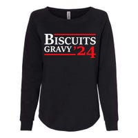 Biscuits Gravy 2024 Presidential Election Food Breakfast Womens California Wash Sweatshirt