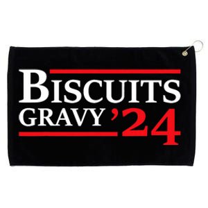 Biscuits Gravy 2024 Presidential Election Food Breakfast Grommeted Golf Towel