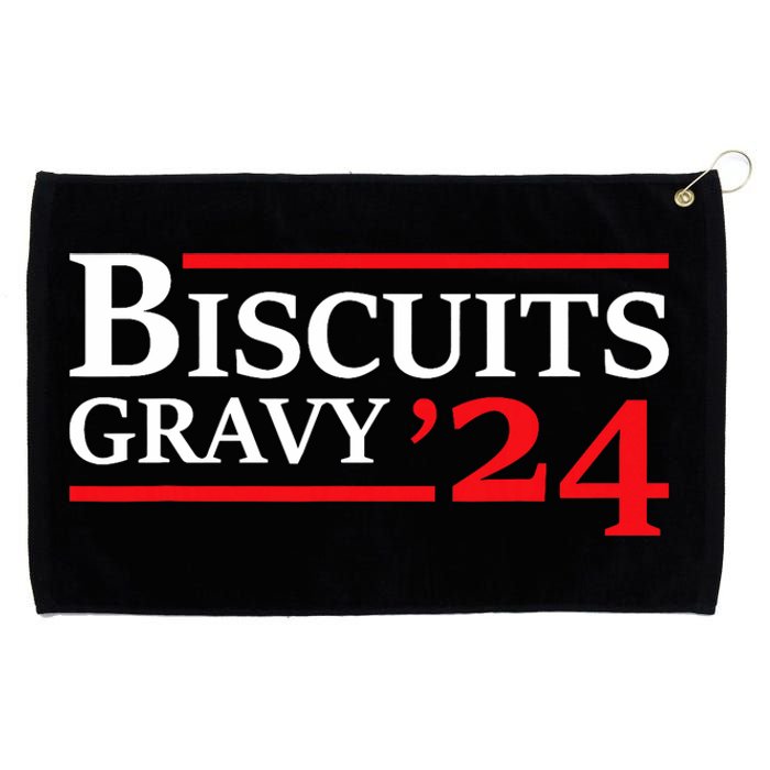 Biscuits Gravy 2024 Presidential Election Food Breakfast Grommeted Golf Towel