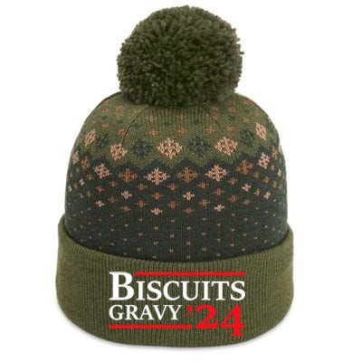 Biscuits Gravy 2024 Presidential Election Food Breakfast The Baniff Cuffed Pom Beanie