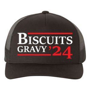 Biscuits Gravy 2024 Presidential Election Food Breakfast Yupoong Adult 5-Panel Trucker Hat