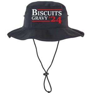 Biscuits Gravy 2024 Presidential Election Food Breakfast Legacy Cool Fit Booney Bucket Hat