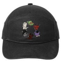 Baldurs Gate 3 Character Cute Cat Karlach Astarion 7-Panel Snapback Hat