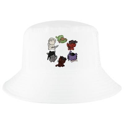 Baldurs Gate 3 Character Cute Cat Karlach Astarion Cool Comfort Performance Bucket Hat