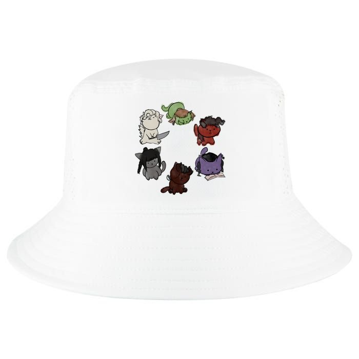 Baldurs Gate 3 Character Cute Cat Karlach Astarion Cool Comfort Performance Bucket Hat