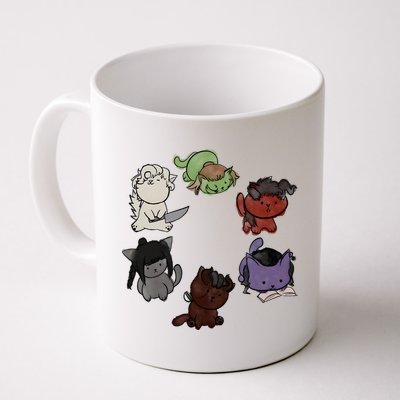 Baldurs Gate 3 Character Cute Cat Karlach Astarion Mug