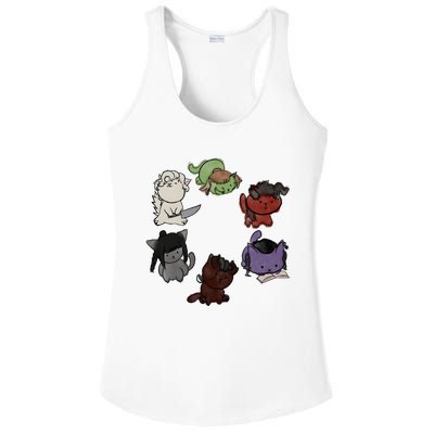 Baldurs Gate 3 Character Cute Cat Karlach Astarion Ladies PosiCharge Competitor Racerback Tank