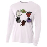 Baldurs Gate 3 Character Cute Cat Karlach Astarion Cooling Performance Long Sleeve Crew