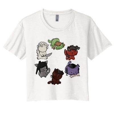 Baldurs Gate 3 Character Cute Cat Karlach Astarion Crop Top