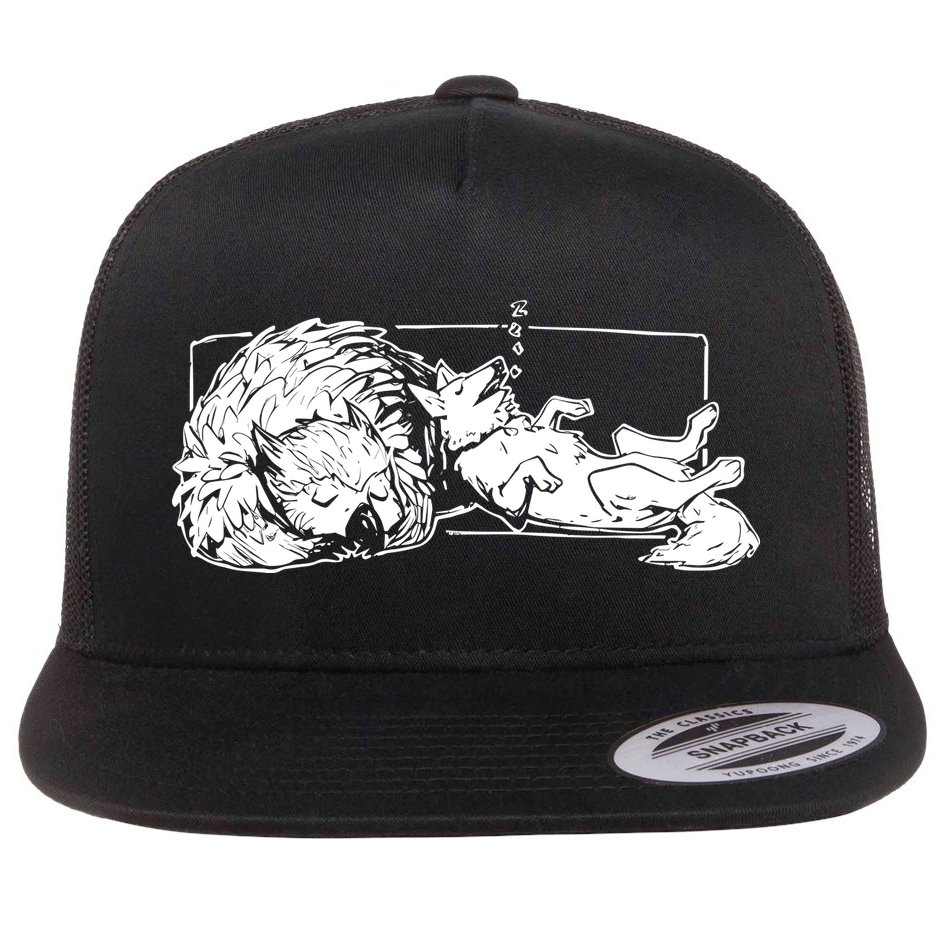 Baldur’S Gate 3 Best Friends Flat Bill Trucker Hat