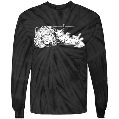 Baldur’S Gate 3 Best Friends Tie-Dye Long Sleeve Shirt