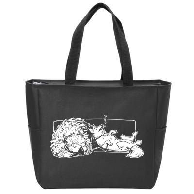 Baldur’S Gate 3 Best Friends Zip Tote Bag