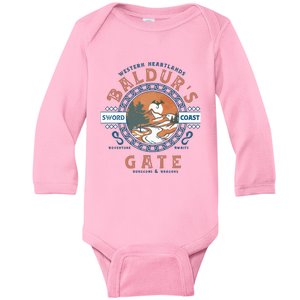 Baldurs Gate 3 Adventure Awaits Astarion High Elf Baby Long Sleeve Bodysuit