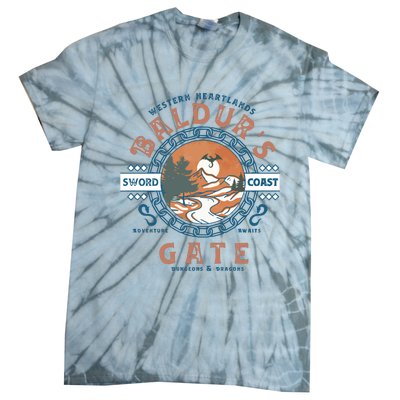 Baldurs Gate 3 Adventure Awaits Astarion High Elf Tie-Dye T-Shirt