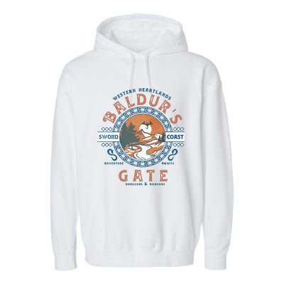 Baldurs Gate 3 Adventure Awaits Astarion High Elf Garment-Dyed Fleece Hoodie