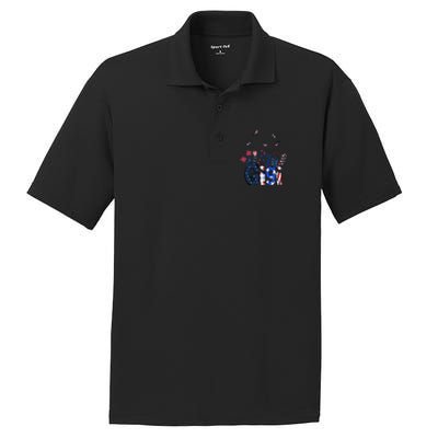 Butterflies Gigi 4th Of July Happy Usa Independence Christm Cool Gift PosiCharge RacerMesh Polo