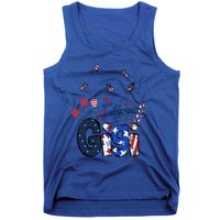 Butterflies Gigi 4th Of July Happy Usa Independence Christm Cool Gift Tank Top