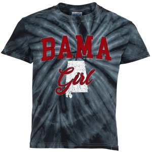 Bama Girl Alabama Pride For Women And Kidsgreat Kids Tie-Dye T-Shirt