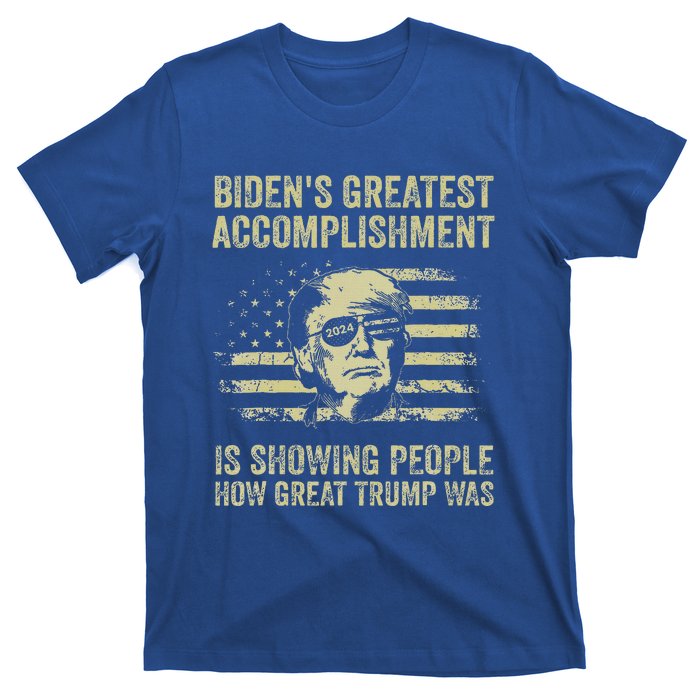 BidenS Greatest Accomplishment Is Showing Trump 2024 T-Shirt