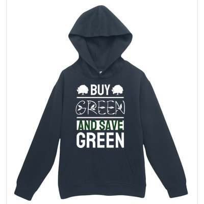 Buy Green And Save Green Urban Pullover Hoodie