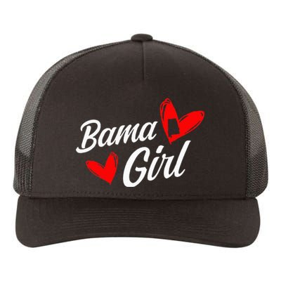 Bama Girl Alabama Love Home State Yupoong Adult 5-Panel Trucker Hat