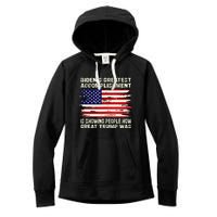 BidenS Greatest Accomplishment Is Showing 2024 Women's Fleece Hoodie