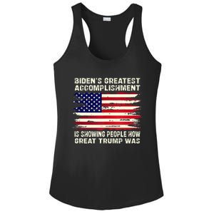 BidenS Greatest Accomplishment Is Showing 2024 Ladies PosiCharge Competitor Racerback Tank