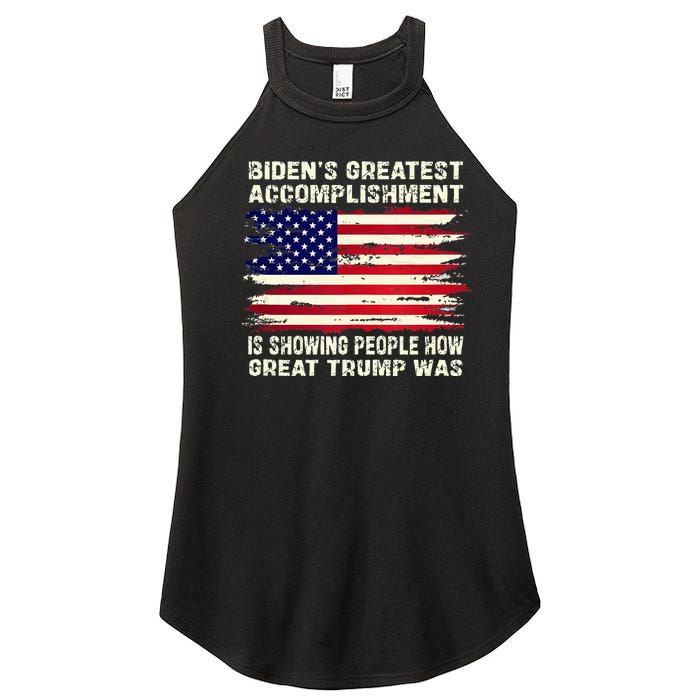 BidenS Greatest Accomplishment Is Showing 2024 Women's Perfect Tri Rocker Tank