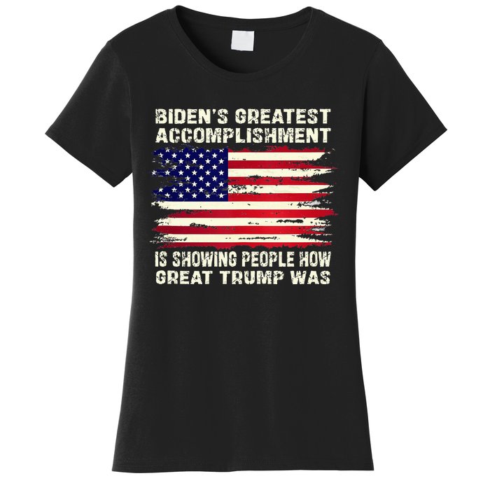 BidenS Greatest Accomplishment Is Showing 2024 Women's T-Shirt