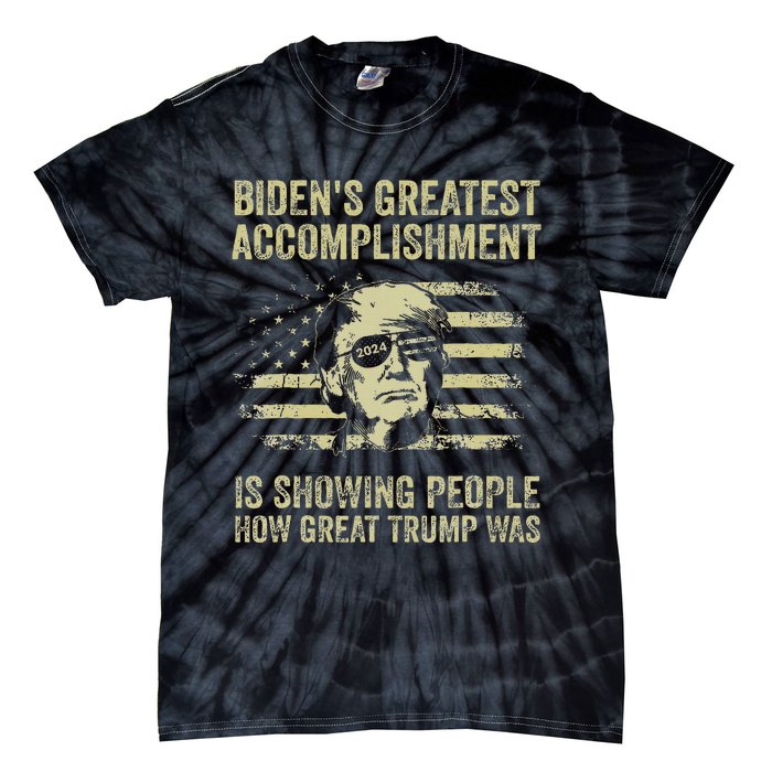 BidenS Greatest Accomplishment Is Showing Trump 2024 Tie-Dye T-Shirt