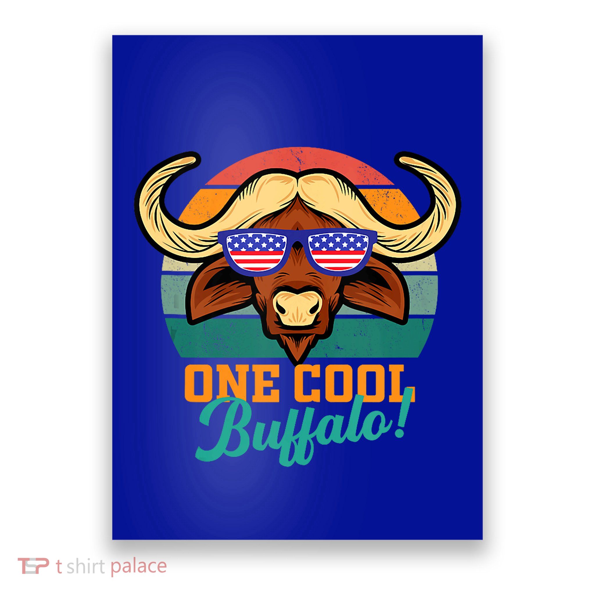 Buffalo Gifts Apparel Souvenirs Usa Flag Sports Tailgating Poster