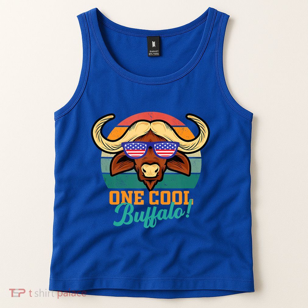 Buffalo Gifts Apparel Souvenirs Usa Flag Sports Tailgating Tank Top