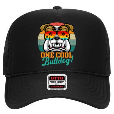 Bulldog Gifts Apparel Souvenirs Sports High Crown Mesh Back Trucker Hat