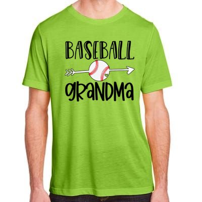 Baseball Grandma Arrow Adult ChromaSoft Performance T-Shirt